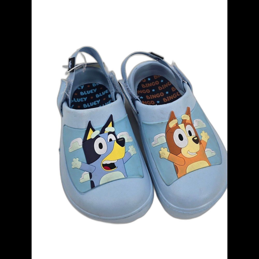 Ground Up Bluey Kids Clogs Size 9 NWT